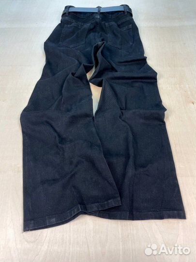 Джинсы широкие прямые трубы багги