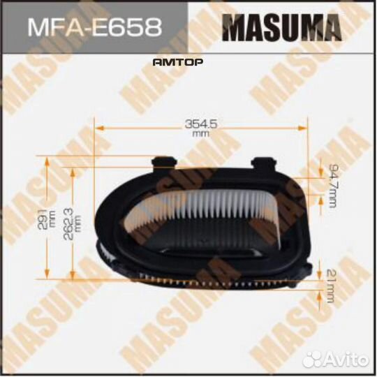 Masuma MFA-E658 Фильтр воздушный Masuma MFA-E658