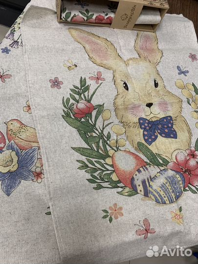 Полотенце кухонное лен набор и поштучно