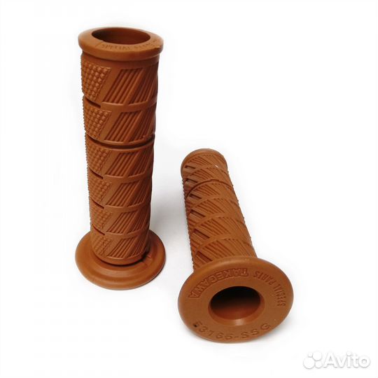 Ручки руля грипсы Тakegawa (коричневый)