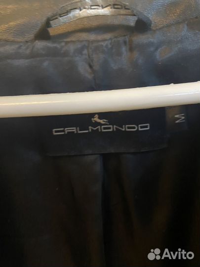 Куртка кожаная женская М