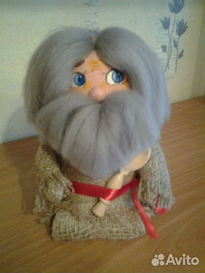 Текстильная кукла. Сувенир. Домовенок