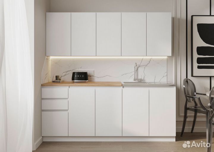 Кухня Мори 2.0 Белый