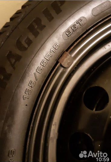 Колёса на KIA в сборе 195/65/R15Goodyear