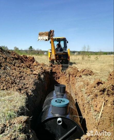 Септик, канализация на дачу под ключ