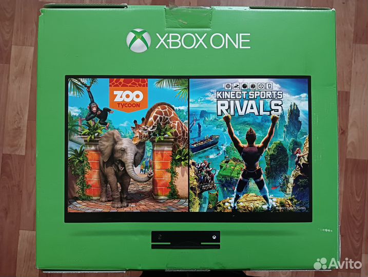Xbox one 500 гб + kinect плюс игры