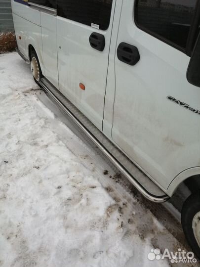 Пороги с листом 53 мм Газель Next