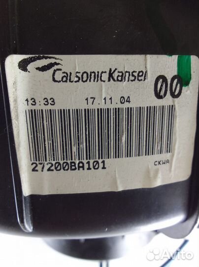 Моторчик отопителя Nissan Primera P12 (2001—2008)