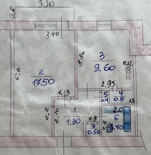 1-к. квартира, 36,6 м², 2/3 эт.