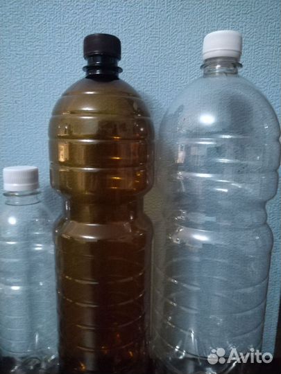 Бутылки пэт 0.5 л 1.л 1.5л 2.л