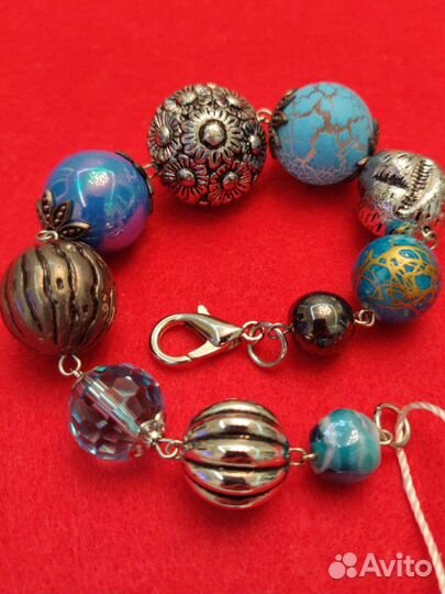 Браслеты, бижутерная часть от платков Foxtrot