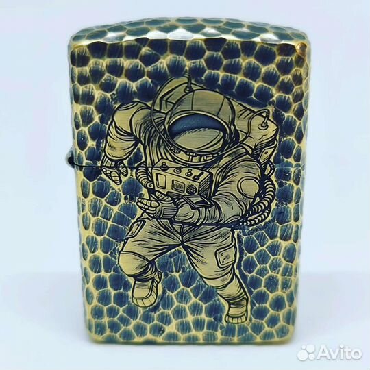 Зажигалка zippo armor космос космонавтика