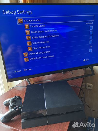 Ps4 Fat прошитая 9.00