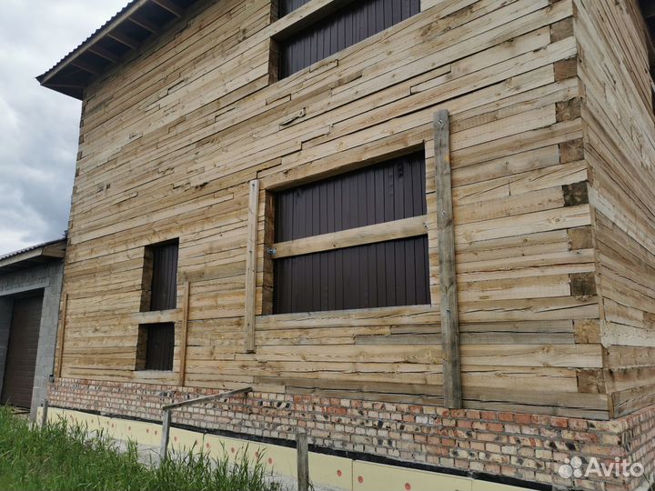 Сруб дома на разбор