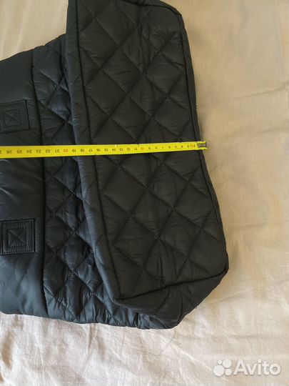 Сумка шопер болонь с синтепоном