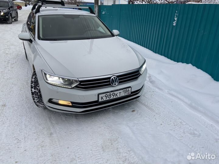 Багажник на крышу volkswagen passat b8