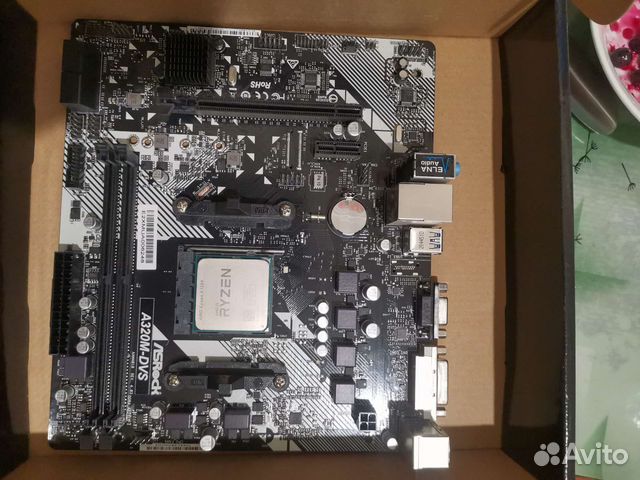Материнская плата ASRock A320M-DVS R4.0 + Ryzen 3 купить в Иваново ...