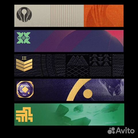 Destiny 2 Tell Me a Story emblem (пакет 5 штук)