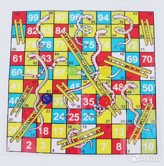 Настольная Игра (Змеиная Лестница)