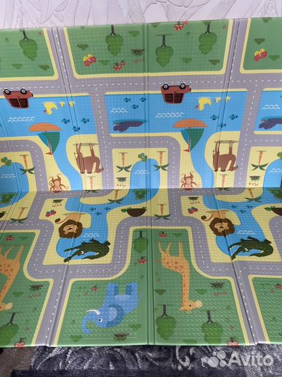 Детский коврик для ползания 180 200
