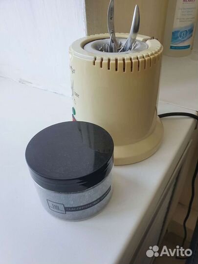 Вытяжка для маникюра max, гласперленовый стерилиза