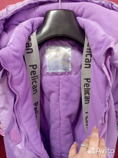 Зимний комбинезон для девочки