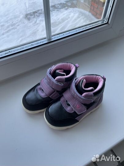 Ботинки демисезонные для девочки 24 размер