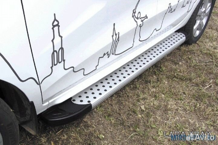 Защита порогов LADA X-Ray 