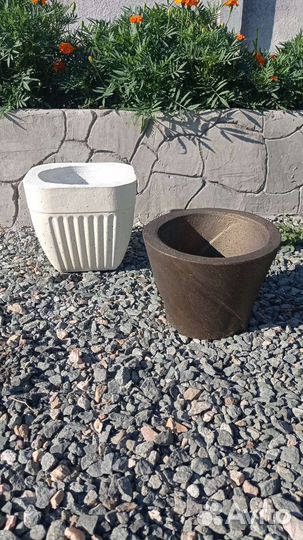 Уличные вазоны бетонные