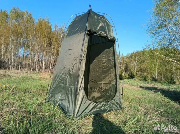 Палатка душ - туалет каркасный, высота 220см