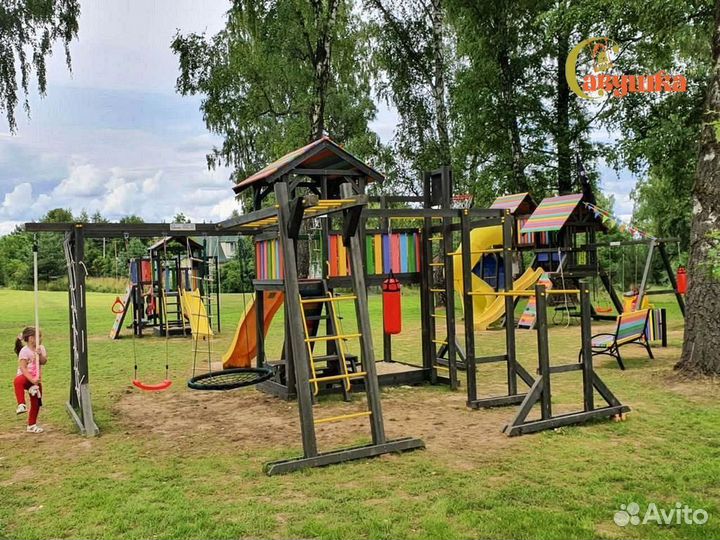 Детский игровой комплекс Савушка 2 (Black)