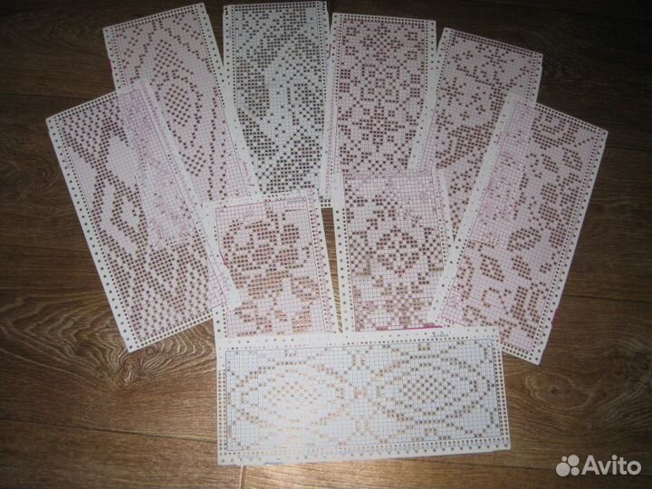 Уроки вязания на машине, набивка перфокарт