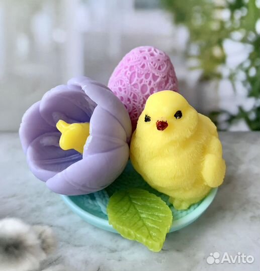 Мыло ручной работы на Пасху