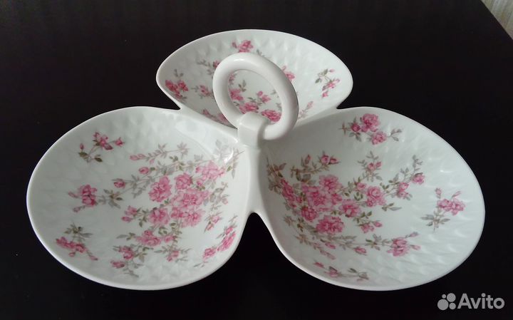 Менажница Limoges Франция фарфор