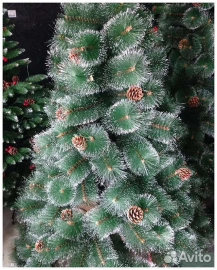 Елка(сосна) искусственная 1,5м 1,8м 2,1м 2,7м,3 м