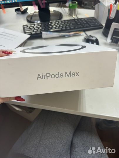 Airpods max silver новые гарантия