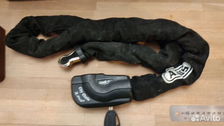 Цепь с замком Abus Granit Citychain X-Plus