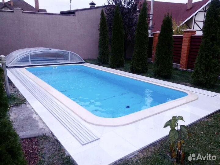 Пластиковый бассейн