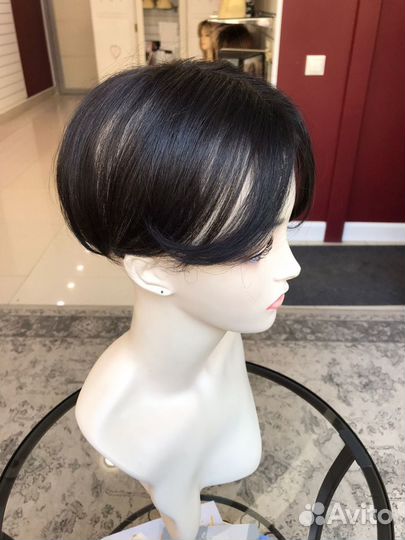 Накладка из натуральных волос