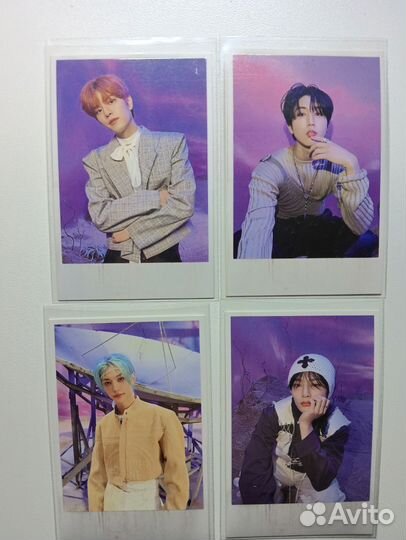 Официальные карты, диски kpop stray kids