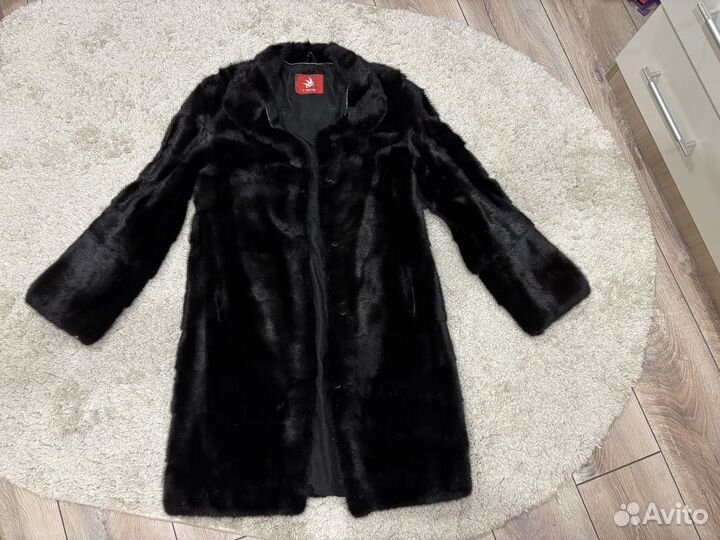 Шуба норковая 42 44 бу