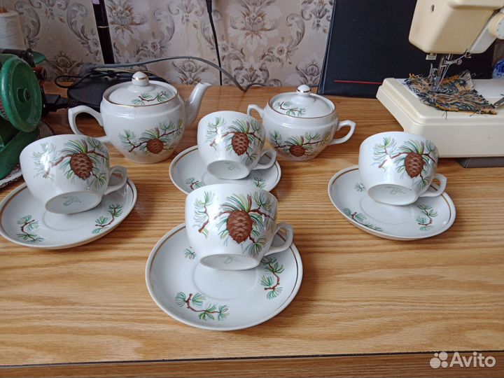 Фарфоровая посуда СССР на доставке