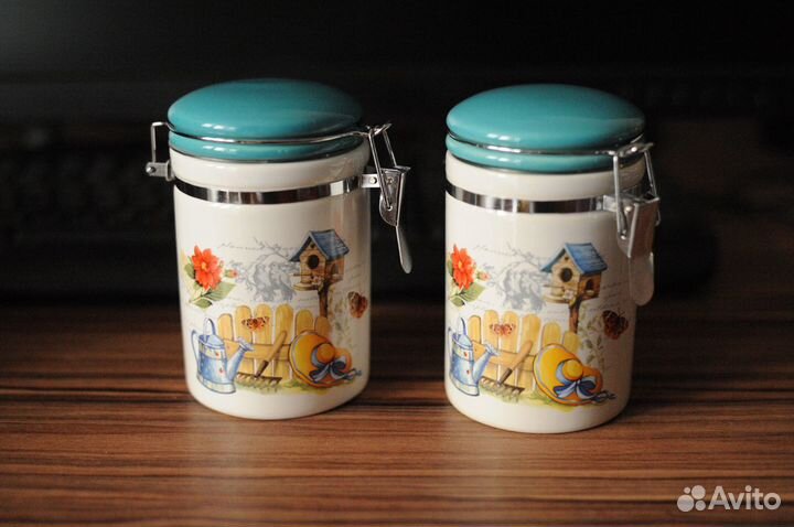 Баночки, для сыпучки. новые