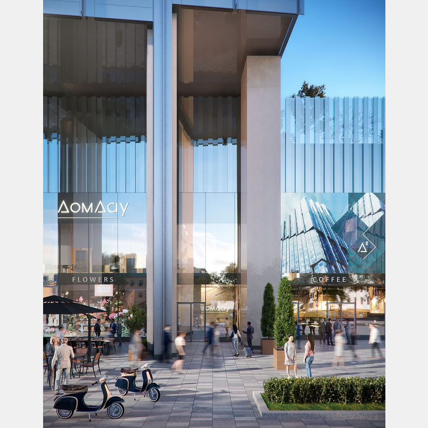 1-к. квартира, 54,2 м², 13/85 эт.