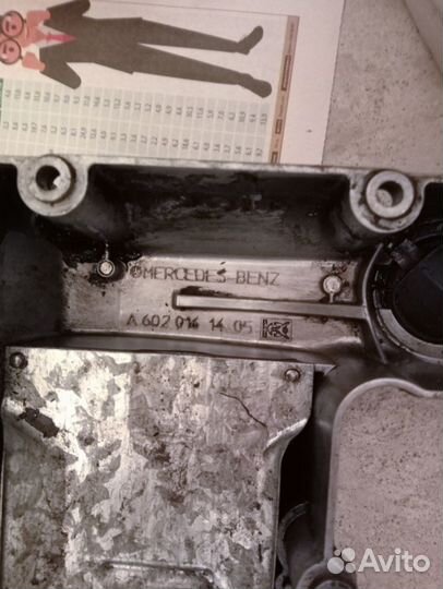Головка блока и крышка от mercedes 602