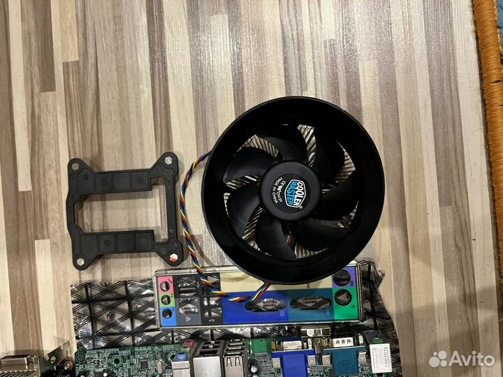 Материнская плата с процессором 1156