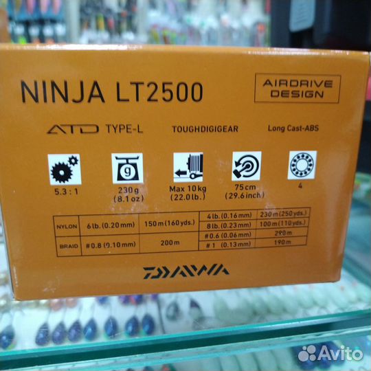 Катушка daiwa 23 Ninja LT