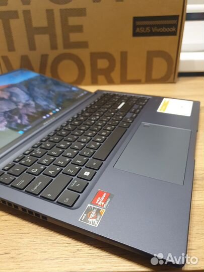 Мощнейший Asus Vivobook 15x oled ryzen 5800h/16gb