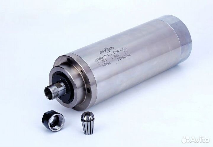 Шпиндель 1.5 Kwt 80*213 ER16 Водяное охлаждение