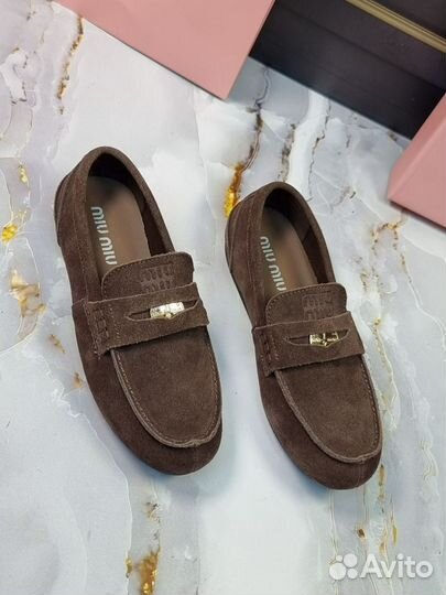 Лоферы Miu Miu женские 36-40